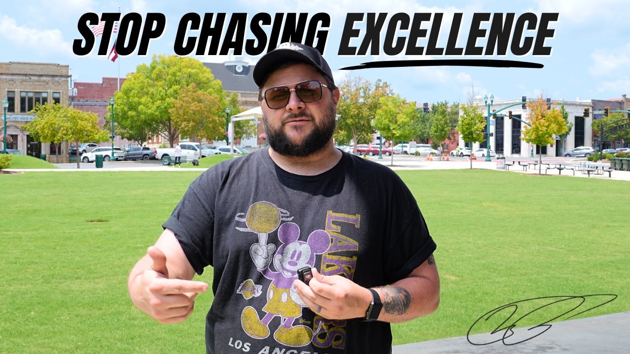 Video thumbnail: Stop Chasing Excellence